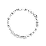 Sterling Silver Jax Link Bracelet