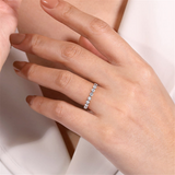 14K Yellow Gold Modern Natural Diamonds Band