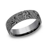 Gray Tantalum ‘The Torsion’ 6.5mm European Comfort Fit Wedding Band