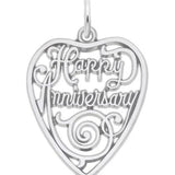 Sterling Silver Anniversary Charm