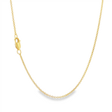 14K Yellow Gold Filled 18 Inches Cable Chain