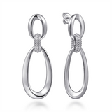 Sterling Silver Bujukan Dangle Earrings