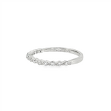 JT ESTATE Natural Diamond Platinum Classic Wedding Band