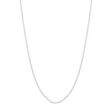 Sterling Silver 18 Inches Cable Chain
