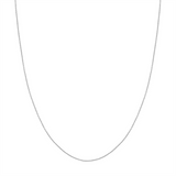 Sterling Silver 16 Inches Diamond Cut Cable Chain