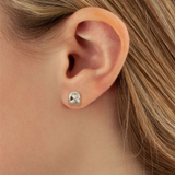 Sterling Silver Love Knot Earrings