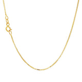 JT ESTATE 14K Yellow Gold 18 Inches Box Chain