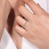 14K Yellow Gold Classic Natural Diamonds Band