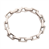 8mm Polished Stainless Steel Paperclip Chain Heavy Link Bracelet