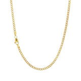 JT ESTATE 14K Yellow Gold 24 Inch Open Curb Chain