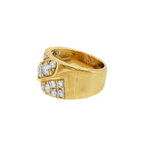 JT ESTATE 14K Yellow Gold Twisted Band