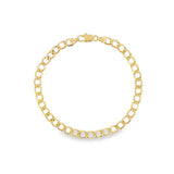JT ESTATE 14K Yellow Gold Open Link Bracelet