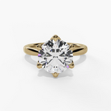 14K Yellow Gold Solitaire Ring