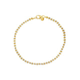 14K Yellow And White Gold Pallina Bead Bracelet