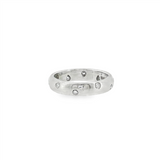 JT ESTATE Tiffany & Co. Platinum Natural Diamond Band