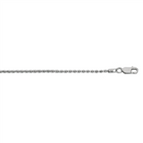 Sterling Silver 18 Inches Round Wheat Chain