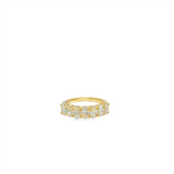 14K Yellow Gold Bold Anniversary Natural Diamonds Band