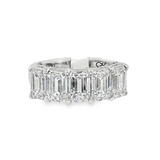 14K White Gold Lab Grown Diamonds Bold Diamond Anniversary Band