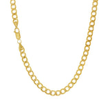 JT ESTATE 14K Yellow Gold 20 Inch Open Curb Chain