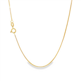 JT ESTATE  14K Yellow Gold 18 Inch Box Chain