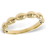 14K Yellow Gold Stackable Ring