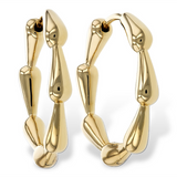 14K Yellow Gold Small Hoop Earrings