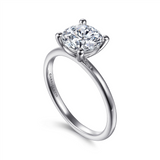 Platinum 'Evelina' Solitaire Engagement Ring