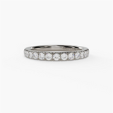 14K Yellow Gold Classic Natural Diamonds Band