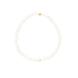 April Birthstone Bracelet: 4mm Faceted White Topaz Bracelet With Gold Filled Finishing Bead