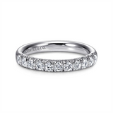 14K Yellow Gold Classic Natural Diamonds Band