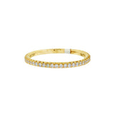 14K Yellow Gold Classic Natural Diamonds Band