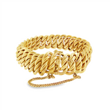 JT ESTATE 18K Yellow Gold Tiffany & Co. Double Link Bracelet