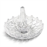 Round Glass Ring Holder