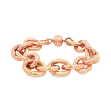 JT ESTATE Italian Bronze Chunky Cable Link Bracelet