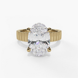 14K Yellow Gold Solitaire Ring