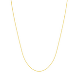 14K Yellow Gold 20 Inches Box Chain