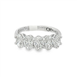 14K White Gold Lab Grown Diamonds Bold Diamond Anniversary Band