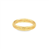 JT ESTATE 14K Yellow Gold 4mm Straight Band