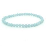 4mm Beaded Angelite Bracelet