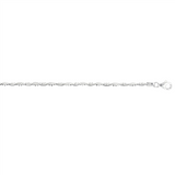 Sterling Silver Braided Anklet