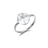 Sterling Silver 'Aqua' Ring