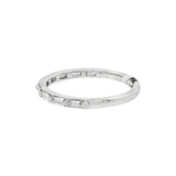 14K White Gold Baguette Natural Diamonds Band