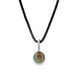 Stainless Steel Pearl Drop Pendant