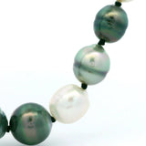 14K White Gold Single Strand South Sea Pearl Necklace