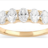 14K Yellow Gold Lab Grown Diamonds Classic Band