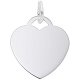 Sterling Silver Heart Charm