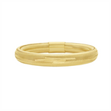 14K Yellow Gold Mesh Bracelet
