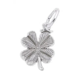 Sterling Silver Four Leaf Clover Charm