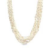 JT ESTATE  14K Yellow Gold Pearl Choker Length Necklace