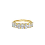 14K Yellow Gold Bold Anniversary Natural Diamonds Band